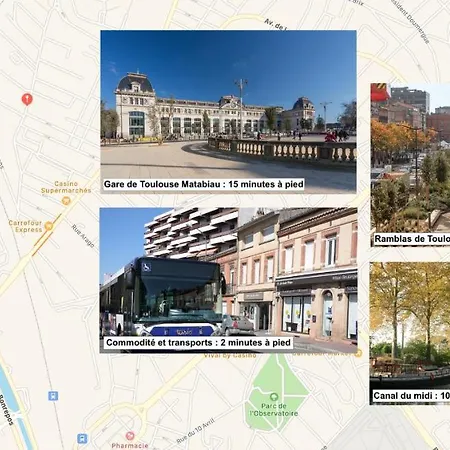 Le Patio - Climatises Centre Appartement